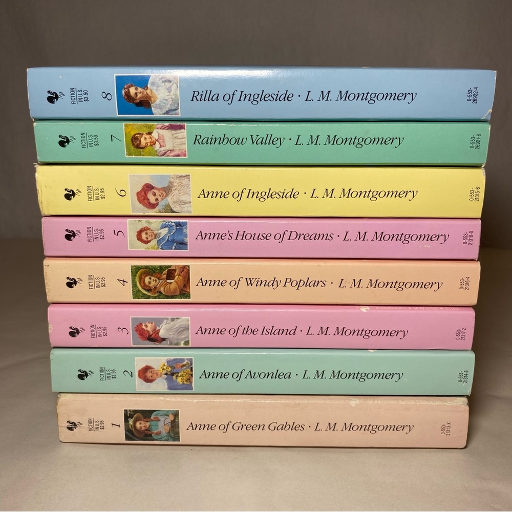 Anne Of Green Gables Complete 8-Book Box Set L.M. Montgomery Paperback Vintage - Picture 8 of 16